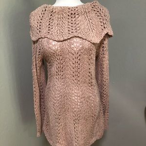 Anthropologie cotton $ wool sweater Medium